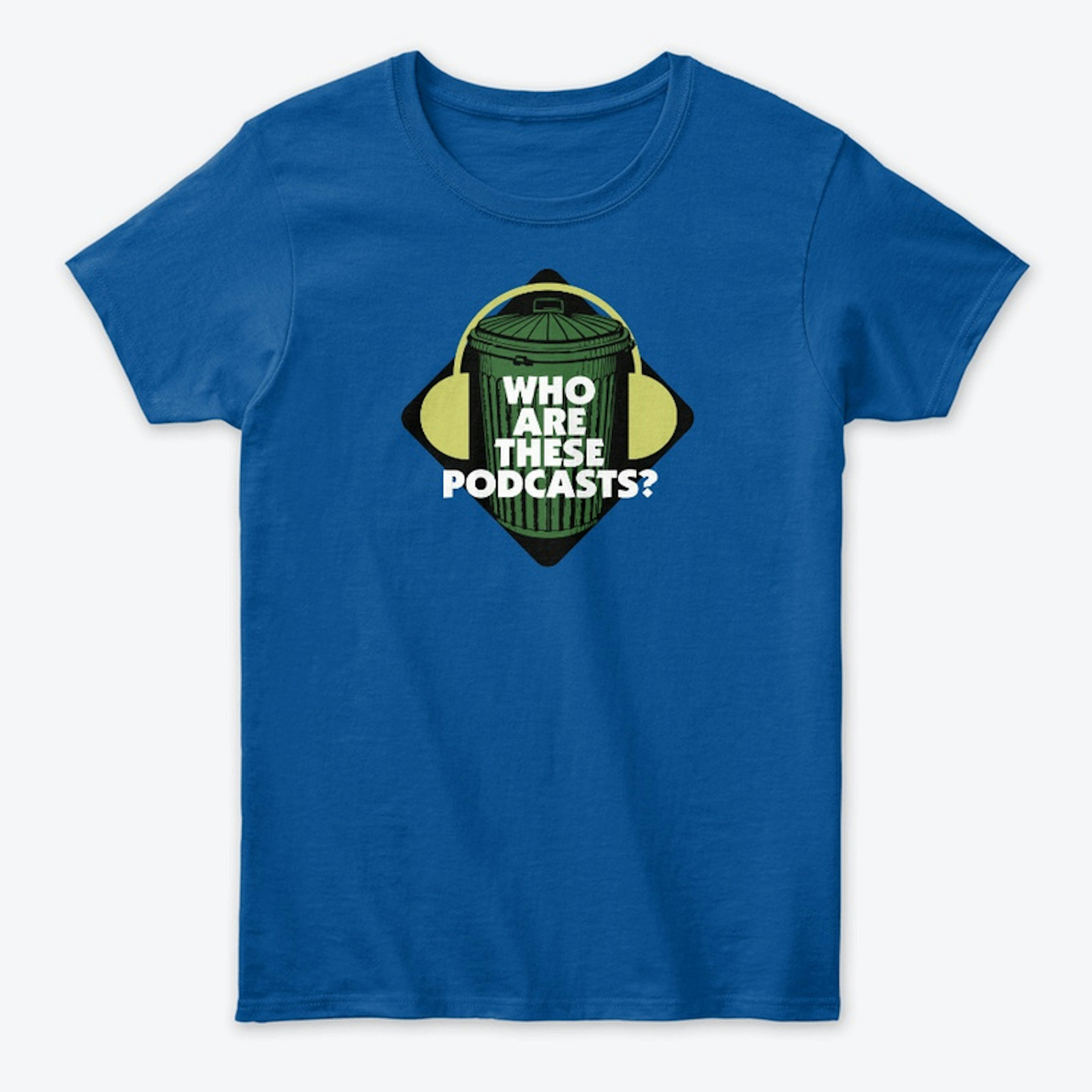 Who Are These Podcasts Logo
